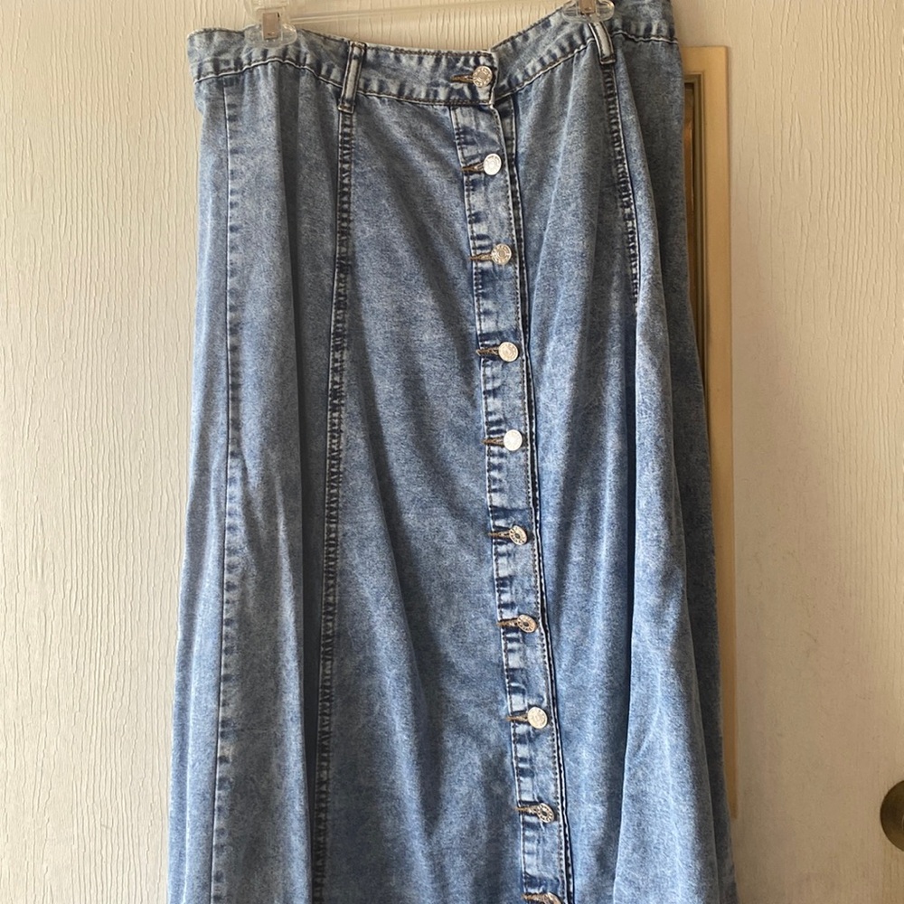 Blue Jean Skirt